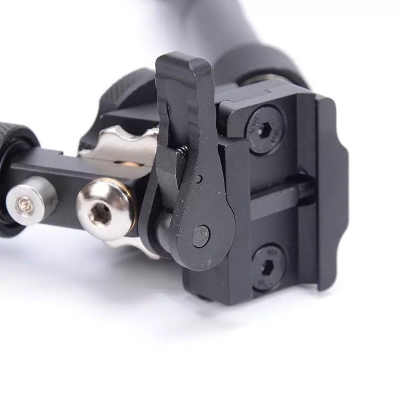Tilting And Retractable Tactical Elastic Biped Bracket