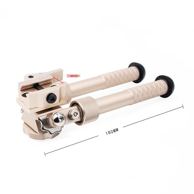 Tilting And Retractable Tactical Elastic Biped Bracket