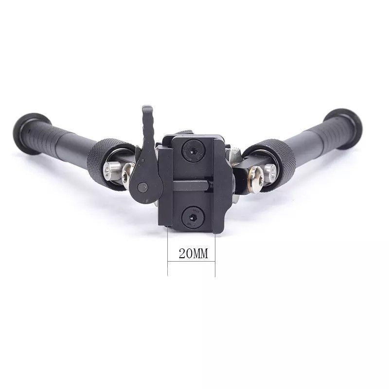 Tilting And Retractable Tactical Elastic Biped Bracket